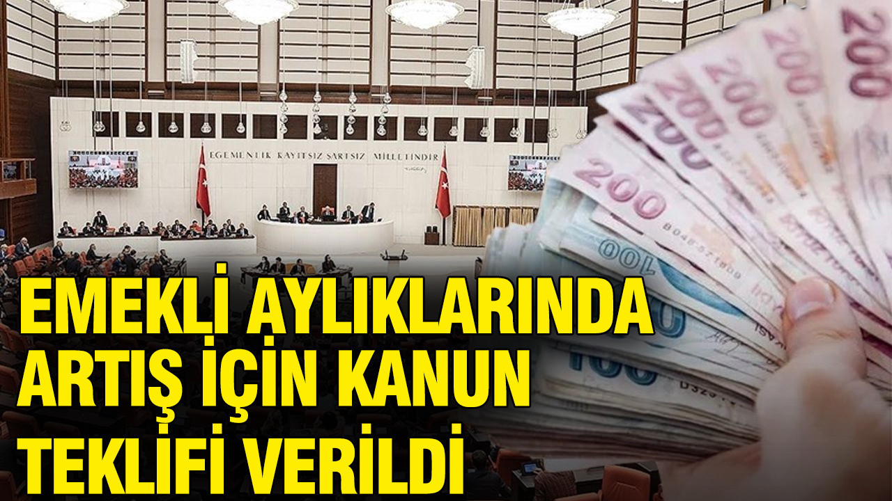 Emekli Maaşlarına Kademeli Artış İçin Öneri Sunuldu